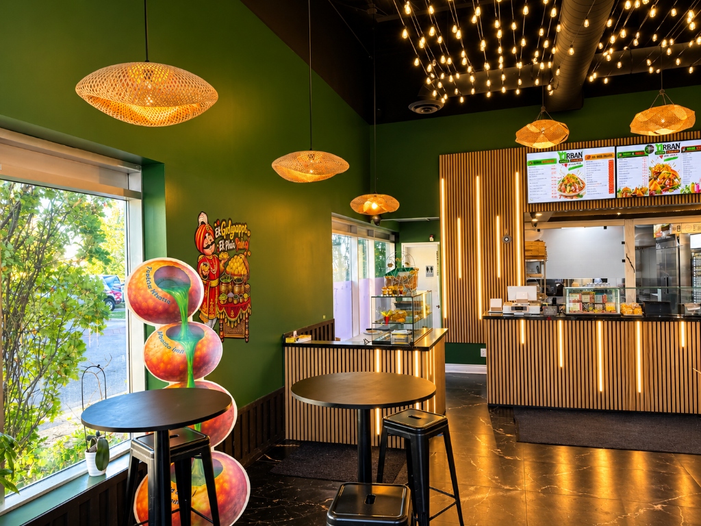 Urban Chaat & Snacks Brampton Dining Room
